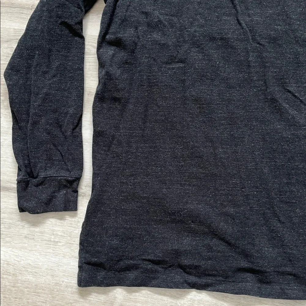 Polo Ralph Lauren Polo Shirt Mens XL Dark Gray Black Long Sleeve Top Pony Preppy